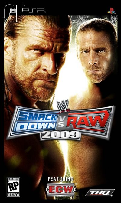TRIPLE H AND SHAWN MICHAELS AS COVER ATHLETES FOR WWE® SMACKDOWN® VS. RAW® 2009