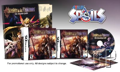 ATLUS SPOILS KNIGHTS IN THE NIGHTMARETM FOR NINTENDO DSTM, SOUNDTRACK WITH EVERY LAUNCH COPY, PRE-ORDER BONUS ART BOOK AT PARTICIPATING RETAILERS