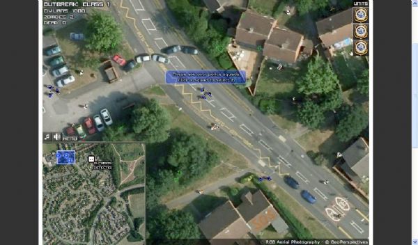 Zombies - Class 3 Zombie Outbreak Infects Google Maps®!
