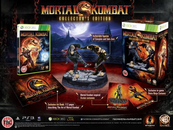 Mortal Kombat Kollectors Edition now available for pre-order