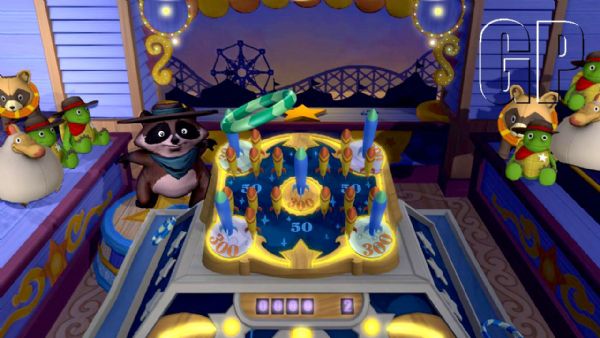 Carnival Island shifts from the Wii to the PS3.
