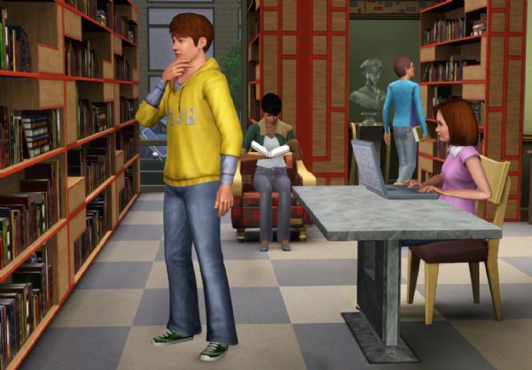 Not much to do for you or your Sims in Sims 3? Build some entertainment with the Town Life Stuff pack