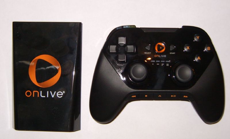 OnLive Console and Controller