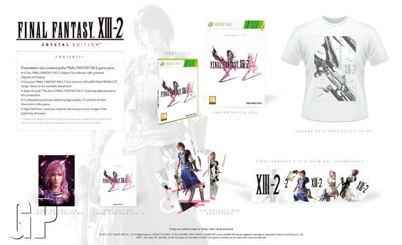 Final Fantasy XIII-2 special editions announced to prep your wallet