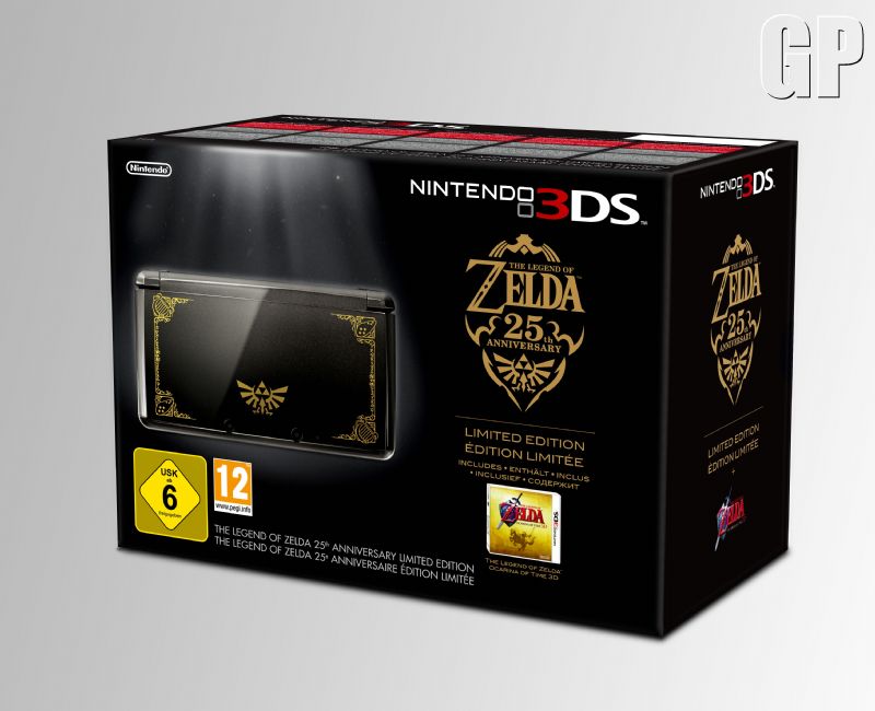 Uncover the Limited Edition Zelda 25th Anniversary 3DS
