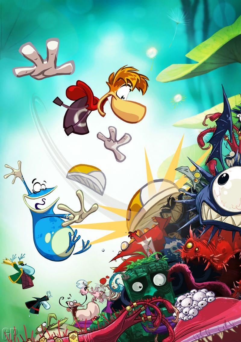 Rayman...and no rabbids? Rayman Origins hits shelves today