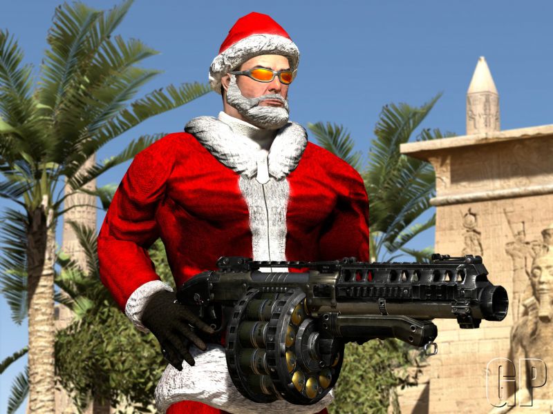 Serious Sam 3 becomes Santa Sam for the holidays