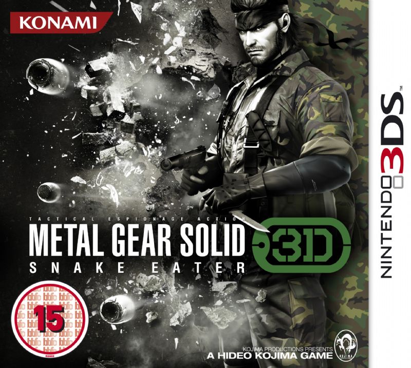 Prepare for an unhealthy diet this February with Metal Gear Solid Snake Eater 3D