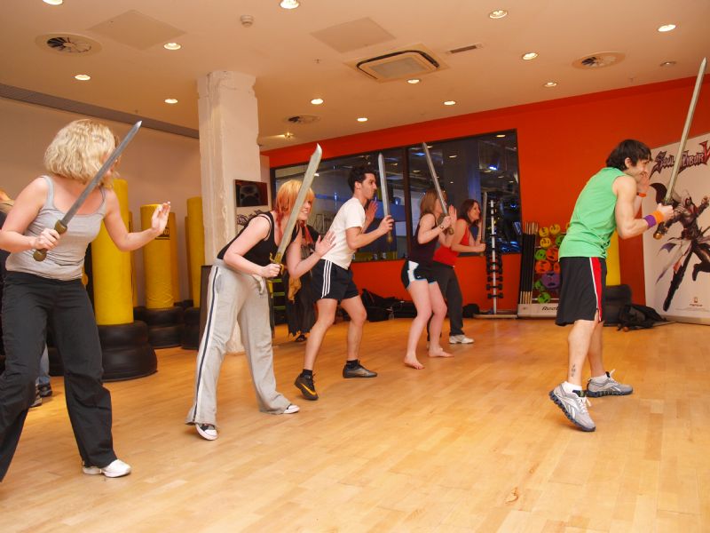 Slash the Pounds With the Soulcalibur V: Swordsman Workout