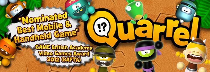 Quarrel for iOS Nominated for BAFTA in the “Mobile and Handheld” category