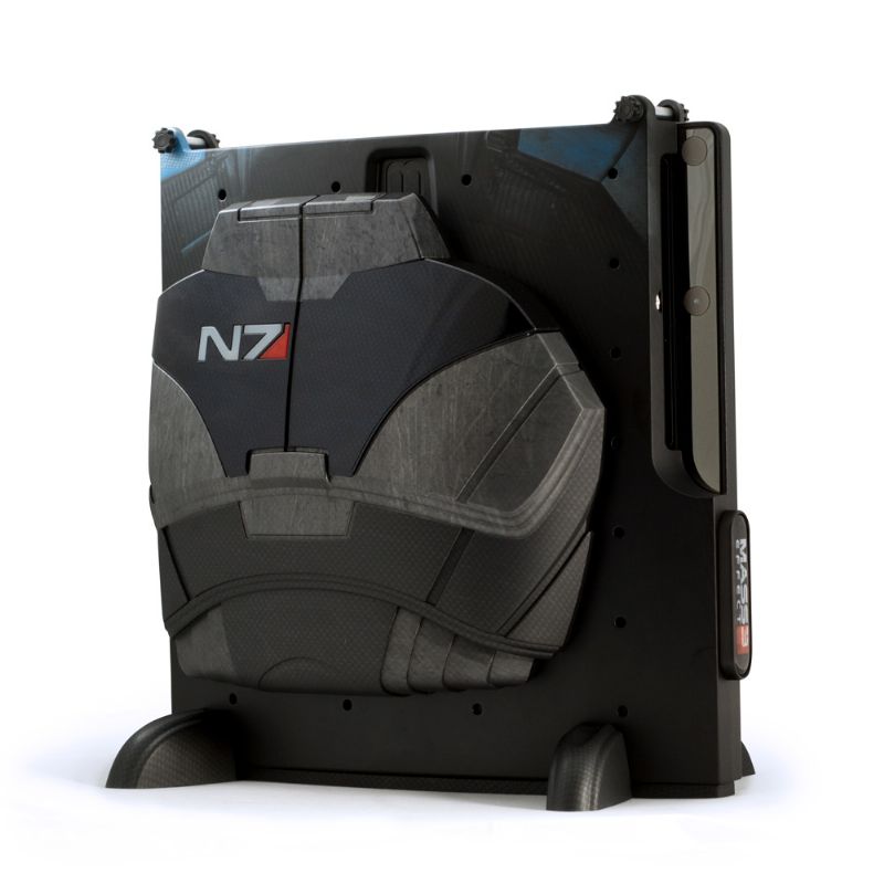 Don your console with some N7 armour, with Calibur11s Mass Effect 3 console vaults