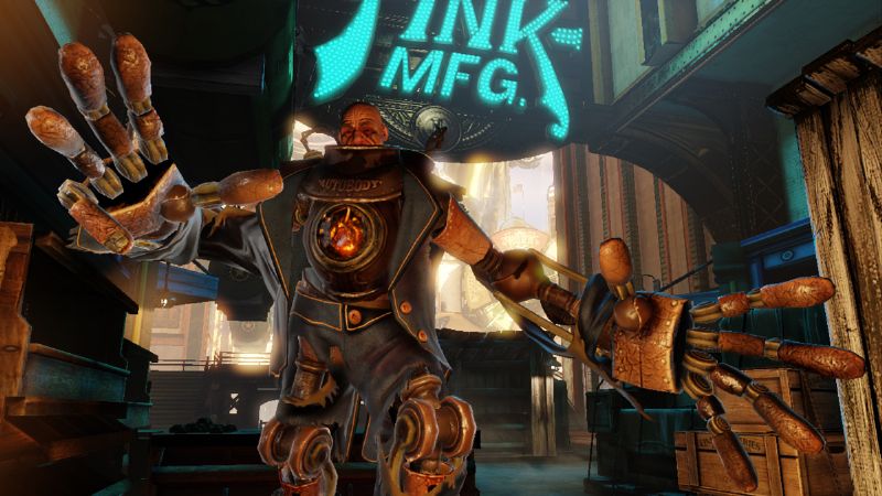Bioshock Infinite Heavy Hitters Part 2: Handyman - With Video