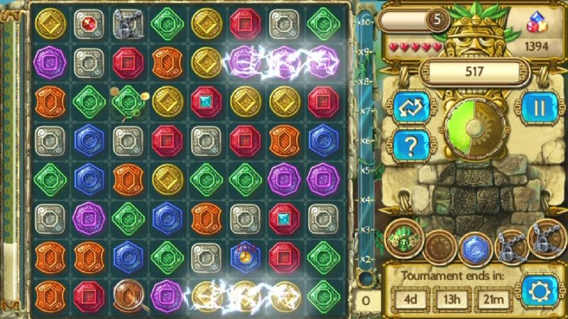 You wont have to delve deep for Treasures of Montezuma Blitz