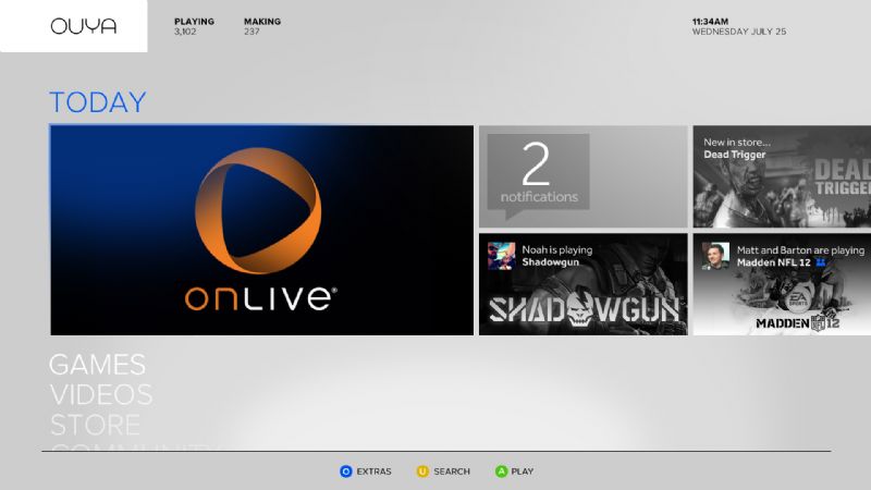 OnLive and Ouya - Onlive confirm that they will launch their service on Ouya.