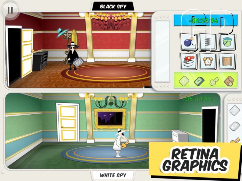 Spy vs. Spy nicks the top iOS spot...proceeds to run with it.
