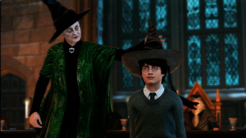 Harry Potter prepares to bewitch the Kinect