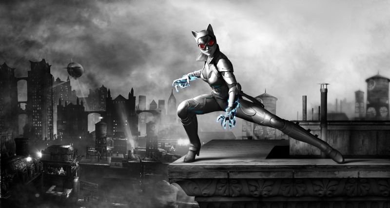 Sexy new Catwoman Character Render for Batman: Arkham City Armoured Edition