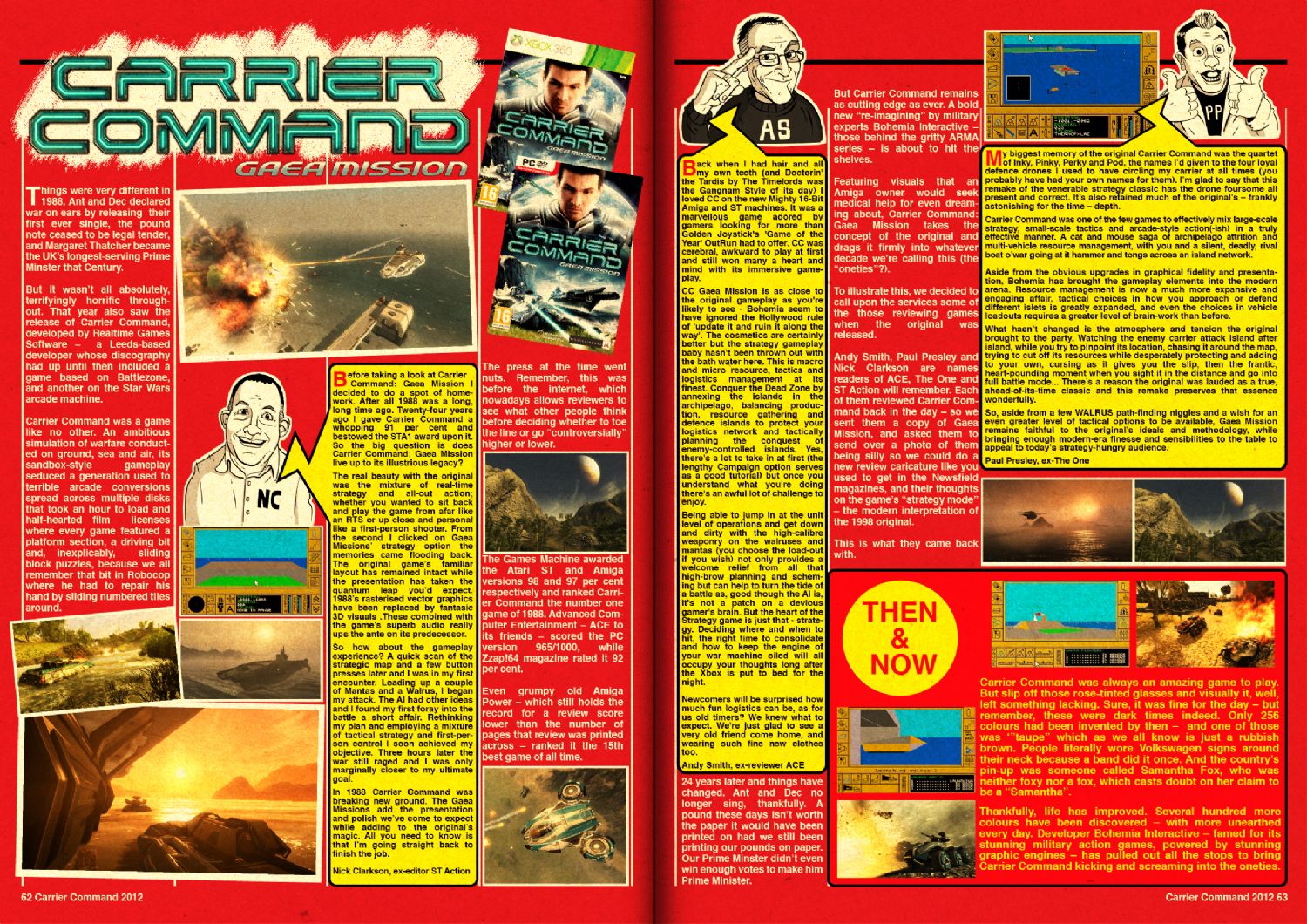 24 years on: original Carrier Command reviewers appraise Gaea Mission