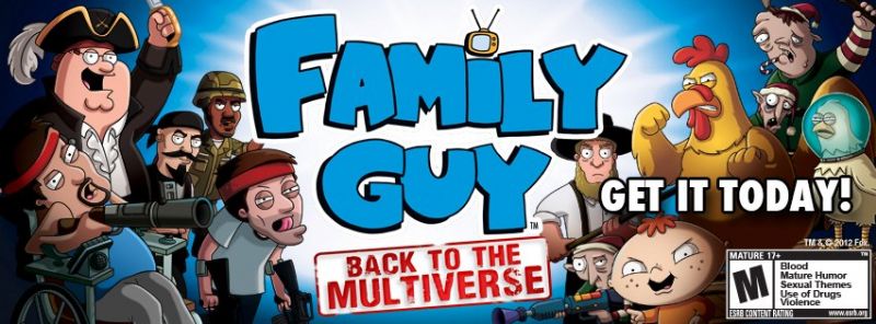 Family Guy: Back to the Multiverse in Retail Stores Today
