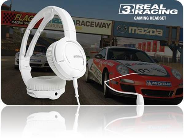 Real Racing 3 iOS and Android Headset From Steelseries and EA