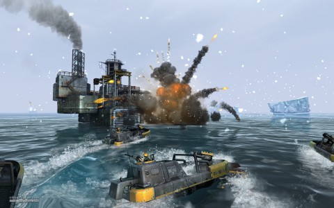 Oil Rush | เกมส์วางแผนการรบบนทะเล