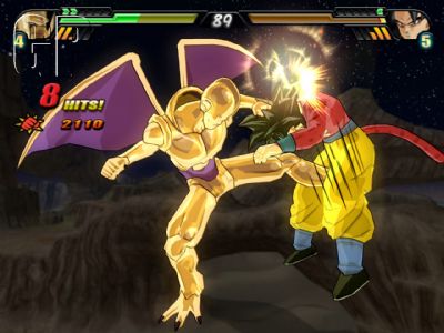 For the fist time, this Dragon Ball Z game includes online play, 